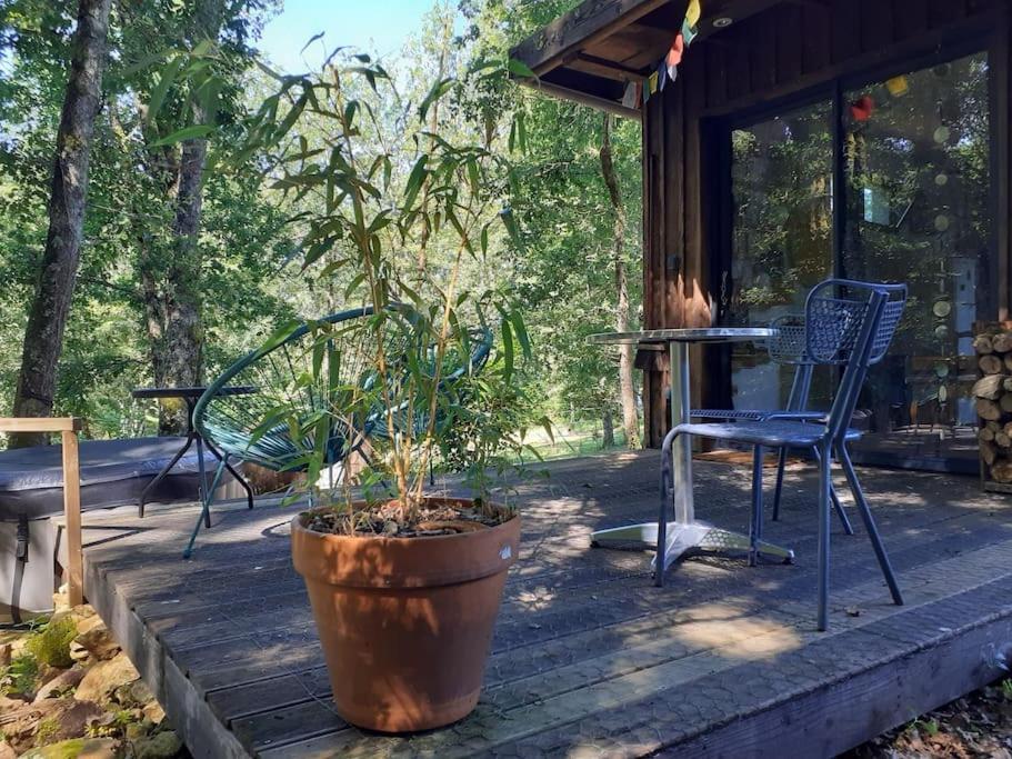 Le Gite De La Cabane De L'Oiseau Couze-et-Saint-Front Eksteriør billede